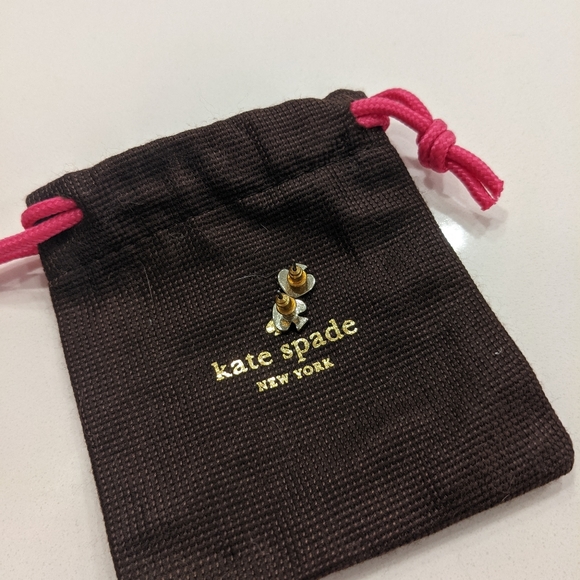 Kate Spade Logo Earrings - Picture 2 of 2
